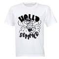 Hello Summer- Shark - Kids T-Shirt