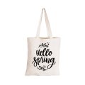 Hello Spring - Eco-Cotton Natural Fibre Bag