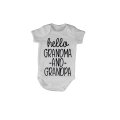 Hello Grandma & Grandpa - Baby Grow