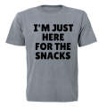 Here for the Snacks - Kids T-Shirt