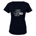 Ho Ho Ho - Christmas Hat - Ladies - T-Shirt