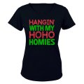 Ho Ho Homies - Christmas - Ladies - T-Shirt
