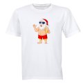 Holiday Santa - Christmas - Kids T-Shirt