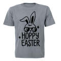 Hoppy Easter - Cool Bunny - Kids T-Shirt
