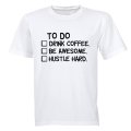 Hustle Hard - Adults - T-Shirt