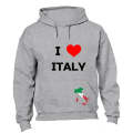 I Love Italy - Hoodie