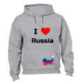 I Love Russia - Hoodie