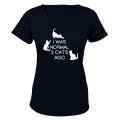 I Was Normal 3 Cats Ago - Ladies - T-Shirt