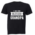 I Am One Blessed Grandpa - Adults - T-Shirt