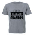 I Am One Blessed Grandpa - Adults - T-Shirt
