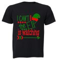 I Can't, the Elf is Watching - Christmas - Kids T-Shirt