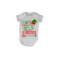 I Can't, the Elf is Watching - Christmas - Baby Grow