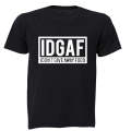IDGAF - I Don't Give Away Food - Adults - T-Shirt