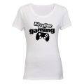 I'd Rather Be Gaming - Ladies - T-Shirt