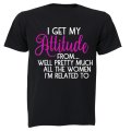 I Get My Attitude From.. - Kids T-Shirt