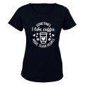 Coffee More Than People - Ladies - T-Shirt