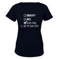 I'll Buy My Own Stuff - Christmas - Ladies - T-Shirt