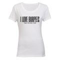 I Love Burpees - Ladies - T-Shirt