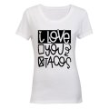 I Love Tacos - Ladies - T-Shirt