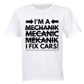 I Fix Cars - Adults - T-Shirt