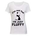 I'm Not Fat - Panda - Just Fluffy - Ladies - T-Shirt