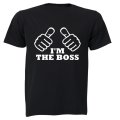 I'm The Boss - Thumbs - Kids T-Shirt