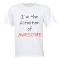 I'm the definition if Awesome! - Kids T-Shirt
