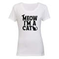 I'm A Cat - Halloween - Ladies - T-Shirt