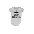 I Mustache You to be my Godmother - Baby Grow