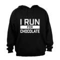 I Run For Chocolate - Hoodie