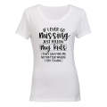 If I Go Missing - MOM - Ladies - T-Shirt