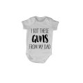 I Got These Guns From My DAD - Baby Grow