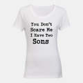 I Have Two Sons - Ladies - T-Shirt