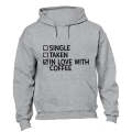 In Love With Coffee - Valentine - Hoodie