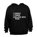 In Love With PIZZA - Valentine - Hoodie