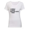 In Love With PIZZA - Valentine - Ladies - T-Shirt