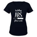Installing Abs - Ladies - T-Shirt