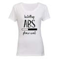 Installing Abs - Ladies - T-Shirt