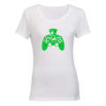 Irish GAMER - St. Patrick's Day - Ladies - T-Shirt