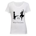 Irish vs. Highland Dancers... - Ladies - T-Shirt