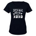 It's All About the XOXO - Valentine Inspired - Ladies - T-Shirt