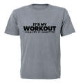 It's My Workout - Adults - T-Shirt