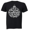 Most Wonderful Time - Christmas Bauble - Kids T-Shirt