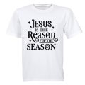 Jesus is the Reason for the Season - Christmas - Adults - T-Shirt