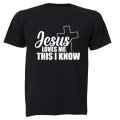 Jesus Loves Me, I Know - Adults - T-Shirt