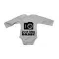 Just Like Daddy - Camera - Baby Grow