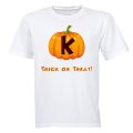 K - Halloween Pumpkin - Kids T-Shirt