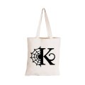 K - Halloween Spiderweb - Eco-Cotton Trick or Treat Bag