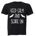 Keep Calm and Scare On - Adults - T-Shirt
