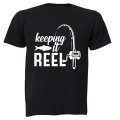 Keeping it Reel - Fishing - Kids T-Shirt